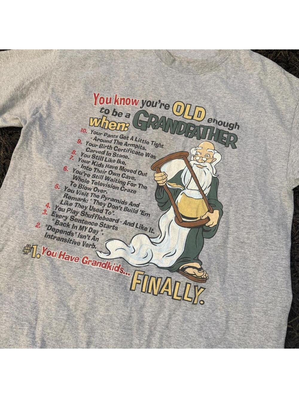 Vintage “You Know You’re Old Enough to Be a Grandfather”